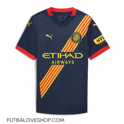Dres Girona Preč 2024-25 Krátky Rukáv Dres Girona Preč 2024-25 Krátky Rukáv